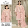 KK 46 Embroidery Georgette Pakistani Suits Catalog